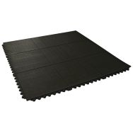 Dalle connectable 91x91 cm ep 14.5 mm noir