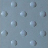 Dalle podotactile 42x80 cm gris