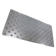 Dalle podotactile en acier corten 600 x 420 mm
