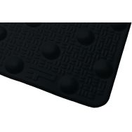 Dalle podotactile en résine avec adhésif épais 412 x 825 mm noir