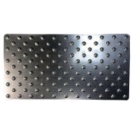 Dalle podotactile intérieure/extérieure TOLPLOT en acier galvanisé 800x420mm