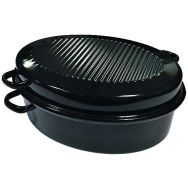 Daubière slim 34 cm émail noir