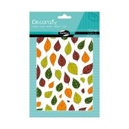 Decoraty, Sach 6 pl 14,8x21cm, Feuilles
