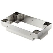 Découpoir inox rectangle mozaïk