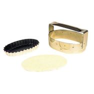 Découpoir oblong inox 130x90mm