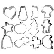 Découpoirs en inox assortis sur cercle X12