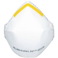 Demi-masque respiratoire pliable à usage unique