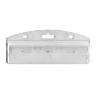 Demi porte-badge pour cartes avec piste magnétique