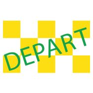 Départ en résine thermocollée