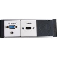 Kit déport VGA / HDMI Premium 4K - Manutan Expert