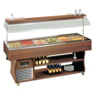 Desserte ISOLA positive statique 6 GN 1/1- ISOLA 6 M