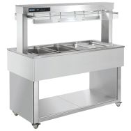 Desserte bain-marie à eau TRADITION REDTR-RED+3H