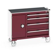 Desserte de maintenance Cubio grands tiroirs - 1050x525x885mm - Bott