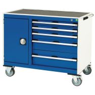 Desserte de maintenance Cubio grands tiroirs - 1050x525x885mm - Bott