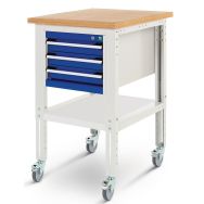 Desserte mobile Cubio - Avec tiroirs
