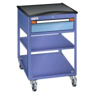 Desserte mobile à tiroirs et étagère hauteur 99,2 cm largeur 80,5 cm Thurmetall