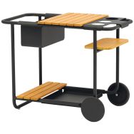 Desserte sunset teck/alu - Proloisirs