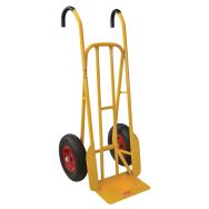 Diable acier Magnum  bavette fixe charge 500 kg - Roues pneumatiques