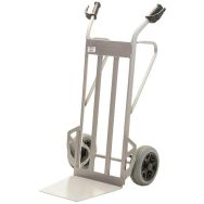 Diable acier Roues increvables - Bavette fixe - Force 350 kg