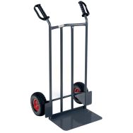 Diable acier Roues increvables Bavette fixe Force 250 kg
