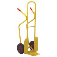 Diable acier bavette fixe - Roues pneumatiques - Force 225 kg