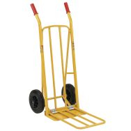 Diable acier bavette mixte - Roues Solid - Force 250 kg