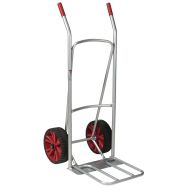 Diable acier bavette mixte - Roues flex lite - Force 200 kg