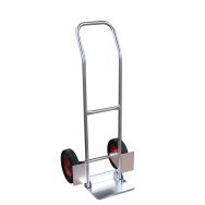 Diable alu - Roues caoutchouc - Force 200 kg