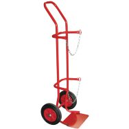 Diable porte-bouteilles grand modèle Force 200 kg - Roues caoutchouc - Fimm