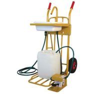 Diable porte-évier et bidons charge 250 kg - Roues pneumatiques - DLV
