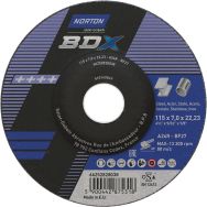 Disque à tronçonner BDX Métal - ø 125 - Norton
