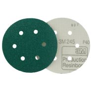 Disque abrasif support papier 3M Hookit 245 grain 60