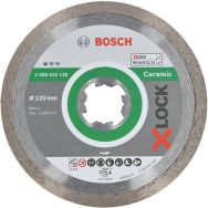 Disques à tronçonner diamantés X-lock Standard for Ceramic - Bosch