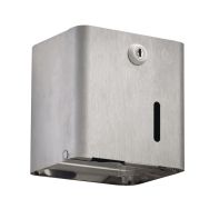 Distributeur Papier Hygienique - 2 Paquets / 1 Rouleau - Axos inox