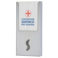 Distributeur de sachets en papier pour protection inox brossé