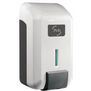 Distributeur de savon gel Cleanline blanc  -JVD