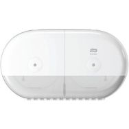 Distributeur double Tork T9 - Papier toilette Smartone, Coloris : Blanc