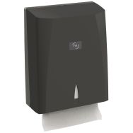 Distributeur essuie-mains ABS noir mat