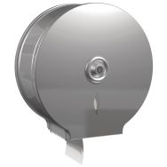 Distributeur papier toilette Jumbo Métal 200 m inox brossé - JVD