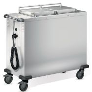 Distributeur pour parties inférieures de maintien au chaud