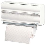 Distributeur triple rouleauxde couleur blanche