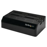 Dock 4 Baies pour disques durs USB 3.0 a 2,5/3,5'' SATA III - StarTech