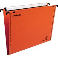 Dossier suspendu VMG - en carton - fond 15 - tiroir - orange