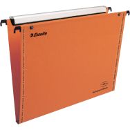Dossier suspendu VMG - en carton - fond 30 - tiroir - orange