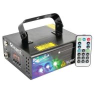 Double Laser Surtur II RG Gobo DMX IRC LED bleue 3 W