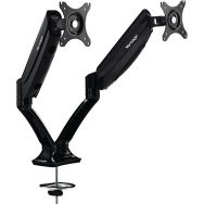 Double bras porte écran articulé Vantage vérin gaz à ressort - Novus