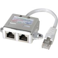 Doubleur de port RJ45 blindé