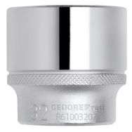Douille 1/2" courte vis 6 pans R6100 - GedoreRed