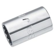 Douille courte 3/8'' 12 pans - 9 mm