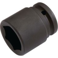 Douille impact camion 3/4'' courtes 6 pans en mm _ NC